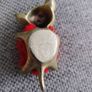 Vintage brass cat pin cushion see last photo for exact measurements FREE STANDARD POSTAGE INCLUDED Image 3