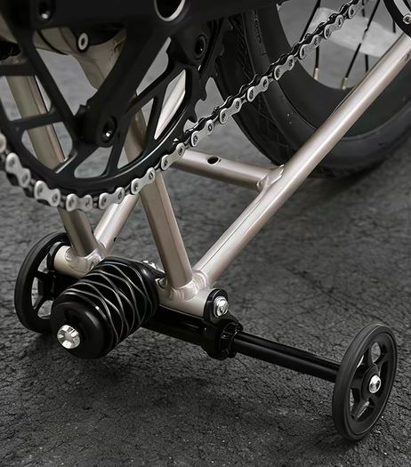 Brompton Easy Wheels Extender Bar + 2 72mm wheels