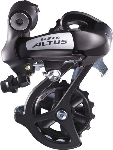 SHIMANO rear derailleur Altus RD-M310 7/8-speed black bicycle MTB direct mount bike