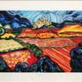 Mary O'Donnell Rock of Cashel Painting Image 2
