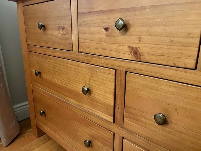 oak chest of drawer