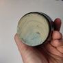 272 - Vintage 1950s Cobalt Blue Glazed Stoneware Decorative Collectible Display Furniture Cream Bottle Image 4