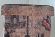 Paris Folding Ottoman Storage Box