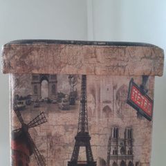 Paris Folding Ottoman Storage Box