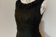 BNWT Size 10 petite Black Pure Silk Top