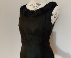 BNWT Size 10 petite Black Pure Silk Top