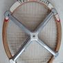 Vintage Tennis Racket Montana Redstroke includes a metal Zephyr maintenance cross for reinforcement 1970s Image 3