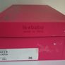 Le Babe Ladies Mirror Gold Heels Shoes Size UK3 EU36 New With Box CAN POST Image 7