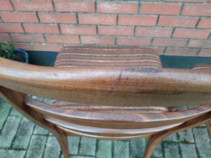 Lovely Pair Of Mid Century Vintage Gplan Chairs Film Prop
