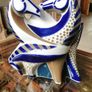 Vintage Sargadelos As San Lucas Horses Porcelain Sculpture  Galicia Spain Image 2