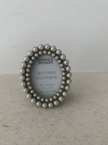 M&S Pearl Photo Frame