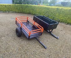 Lawnmower trailers