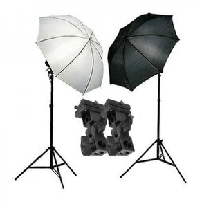 Flash Umbrella Light Stand Plus 2 Bracket Kit
