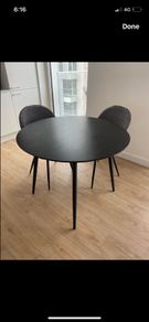 Dining table and 4 chairs