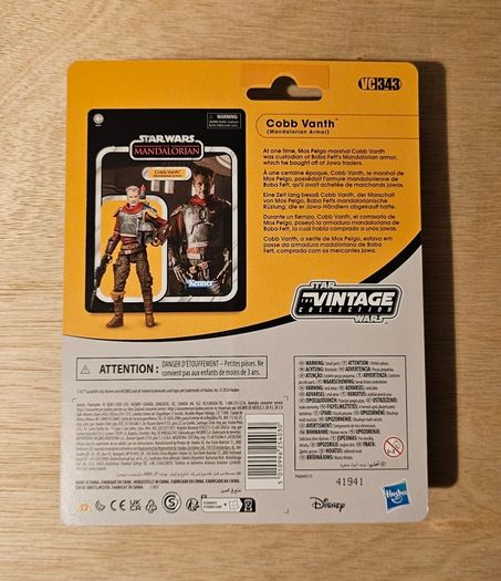 Star Wars Cobb Vanth Deluxe Edition 3.75 " Scale New & Unopened