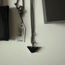 Emporio Armani Mens Necklace Stainless Steel Black Necklace Image 3