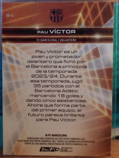 Pau Victor RC Topps
