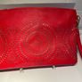 Vibrant Red 3-in-1 Clutch Wristlet or Crossbody Bag Image 2