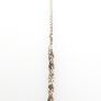 Vintage 925 Sterling Silver Woven Flat Link Italian Chain Image 4