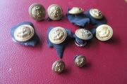 Naval Buttons Military