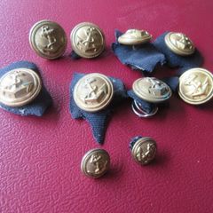Naval Buttons Military