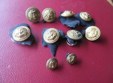 Naval Buttons Military
