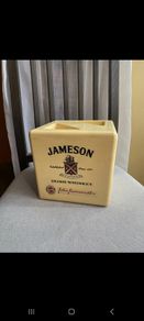 Vintage Jameson Irish Whiskey Plastic Ice Bucket with Liner & lid