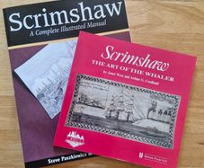 Scrimshaw the art of the Whaler + Scrimshaw illustrated Manual