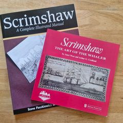 Scrimshaw the art of the Whaler + Scrimshaw illustrated Manual