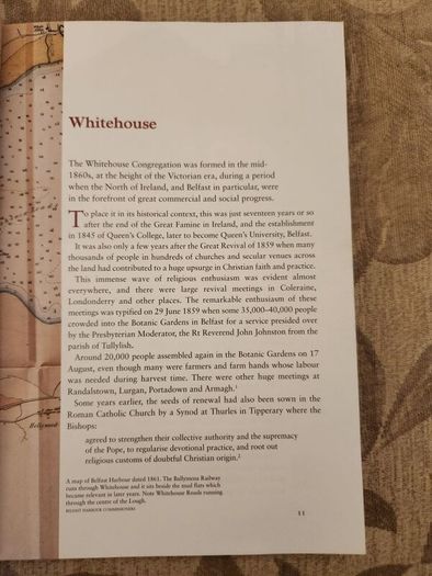 Amazing Grace. The Story Of Whitehouse Presbyterian Church 1867-2017. By Alf Mccreary. Signed First Edition Large Volume Paperback In Good Condition.