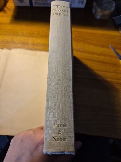 1967. The Croker Papers. Hardcover. Bernard Pool