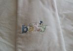 Beautiful White Baby Blanket - Unisex