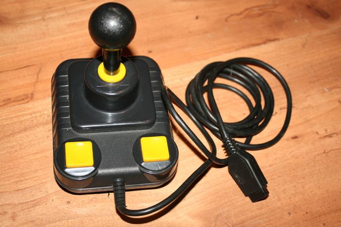 Zipstick Joystick and RARE The Lip Stik headphones Working C64, Amiga, Atari, Sinclair, Amstrad