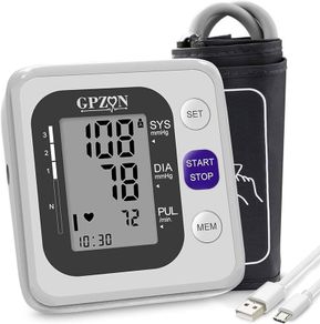 NEW SALE | Blood Pressure Monitor Upper Arm Digital BP Monitor with Large Cuff Fully Automatic Irregular Heartbeat & Pulse Rate Monitoring Meter,Adjustable Cuff 22-40cm, 2X120 Memory