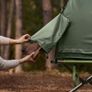 3in1 Tent Camping Tent Single Tent Outdoor Camp Bed Green 193x160x86cm Image 2