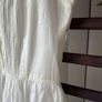 Dress uk 12 Tommy Hilfiger ivory 100% cotton Image 6