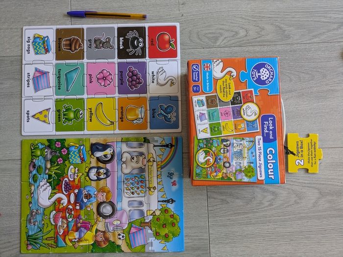 Orchard Toys Look and Find Colour puzzles
