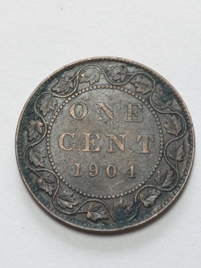 1904 Canada  1 Cent Coin