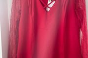 Bachelorette Paris red top size small
