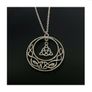Vintage Style Silver Wolf Necklace Image 9