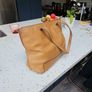 Genuine Fossil brown leather ladies shoulder bag Image 3