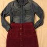 Next Skirt, Denim Top And Corduroy Jeans Image 9