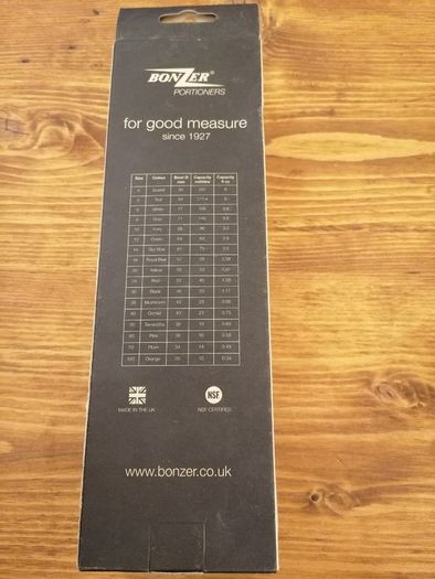 Bonzer Unigrip Series 4000 portioner