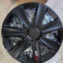 15inch GTX Alloy wheel covers X 4 (CARBON BLACK)
