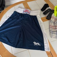 boxing gear navy shorts
