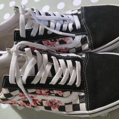 Vans Old School Sneakers with Cherry Blossom pattern