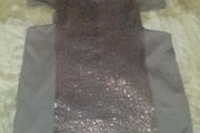 Brand new Asos beige sequins open sides bandage sexy party dress size UK18 EU46 Postage included