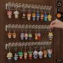 Only 1 Euro Each Or All 6 For Only 5 Euro!! - Brand New Self Adhesive Wall Mounted Jewellery Organiser Rack x8 Hooks - RRP - 1.16 Image 7