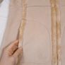 Marks & Spencer Beige Cream Suede Shearling Trim Zip-Up Jacket 12UK/40EU Image 2