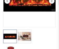 Stanley NMARWH140 ARGON 140cm Wall Mounted Electric Fire